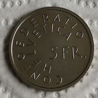 5 Fr. Conföderatio Helvetica 1975