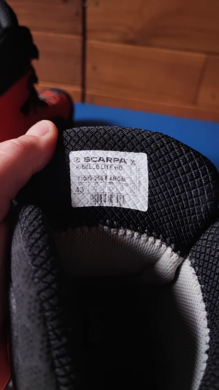 Herrenschuhe: Scarpa ribelle lite hd 43 Neuves – Gebraucht aus Champex-Lac von gas_c9xg 2
