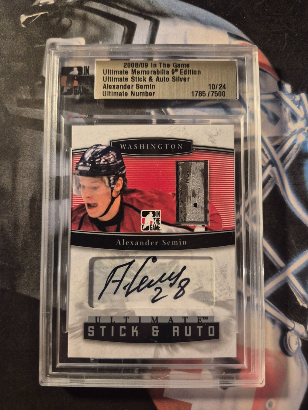 NHL Sammelbilder & Trading cards: NHL Alexander Semin Washington Capitals 10/24 – Gebraucht aus Treiten von Sauber73