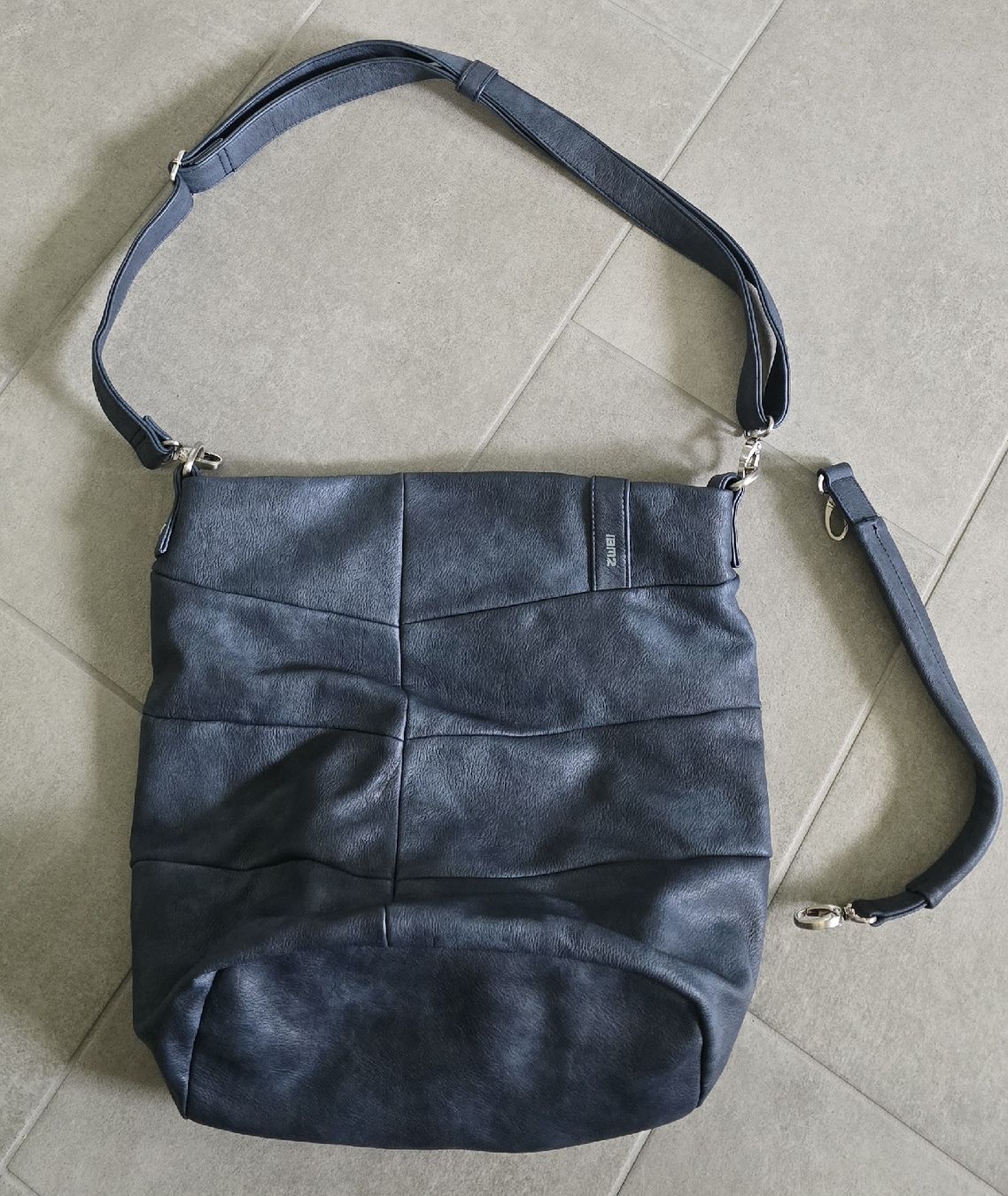 Borse da donna: ZWEI Ledertasche dunkelblau neuwertig Damen – Nuovo (secondo la descrizione) da Rheinau venduto da inStyleSg