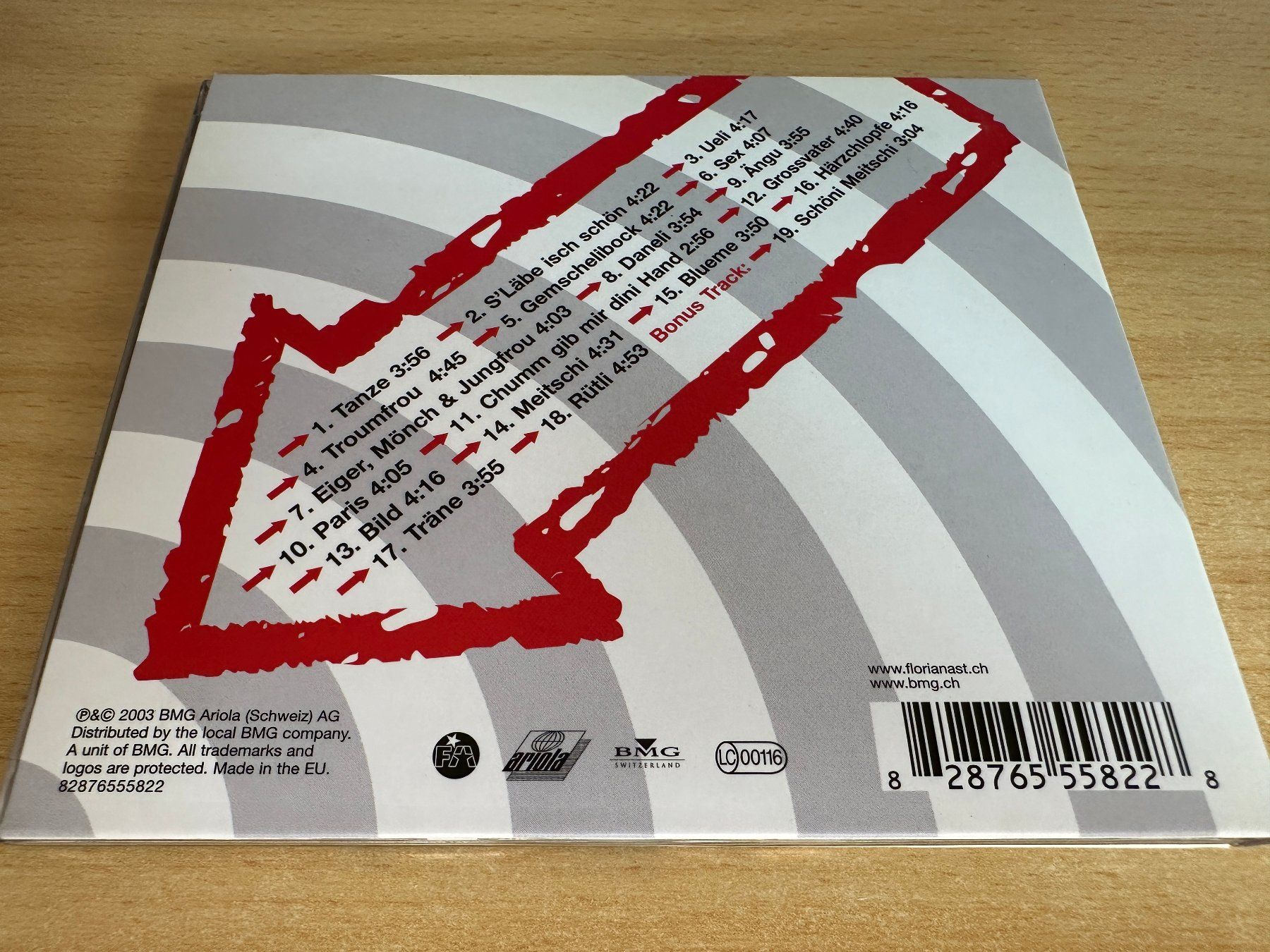 CD: Florian Ast – Vollträffer – Usato da Rikon im Tösstal venduto da Alpenmutz 1