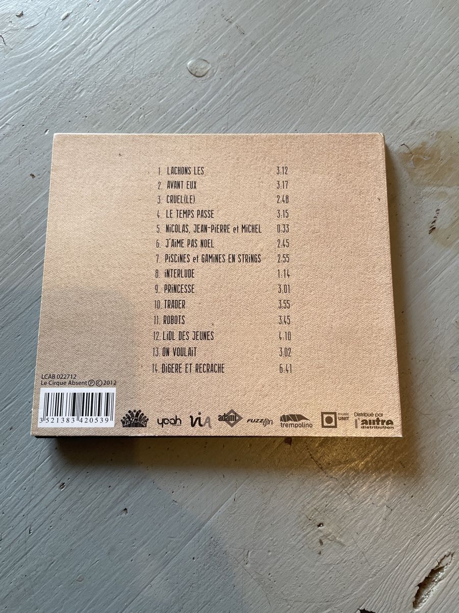 CDs: Cd cabadzi digère et recrache  – Gebraucht aus moudon von faucheur2 1
