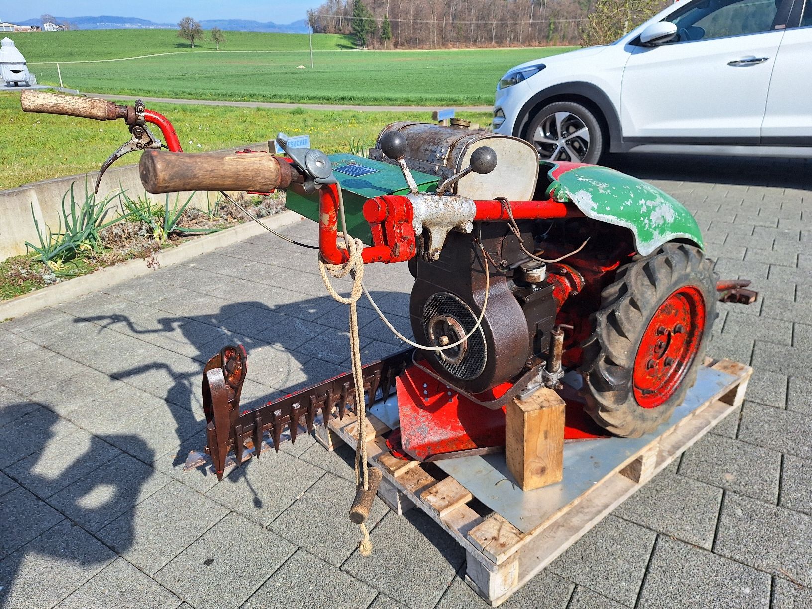Aebi Tagliaerba: Rapid U Basco Motormäher 3 Messer – Difettoso da Auw venduto da Zuendapp1952 3