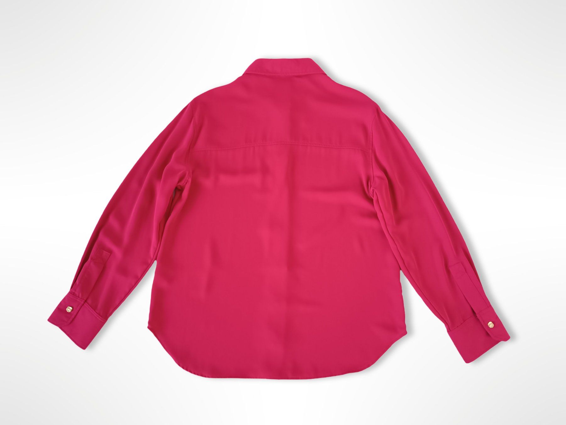 Zara Camicette: ZARA Bluse magenta Gr. L – Usato da Suhr venduto da Restwert_Suhr 1