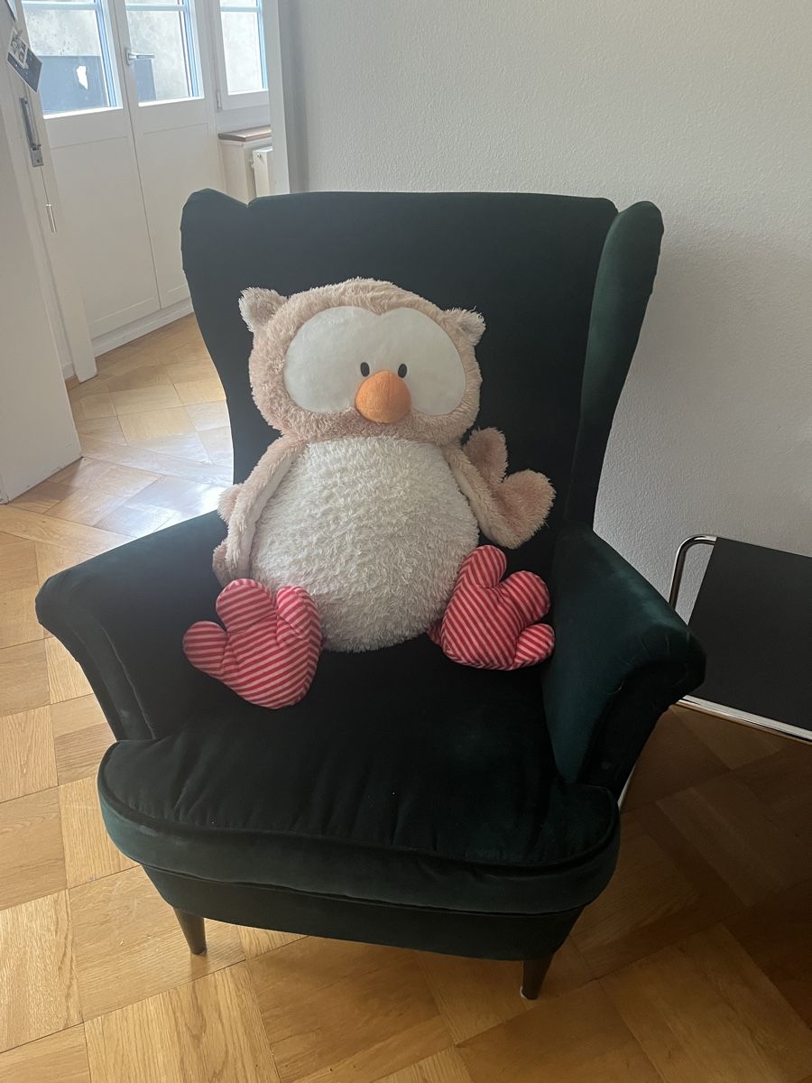 Nici Jouets: Süsse Stoff Eule, Nici, 80 cm, neuwertig – Neuf (Voir description) à Bern par Christa3006 4