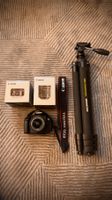 Canon EOS 700D mit 3 Objektiven und Stativ