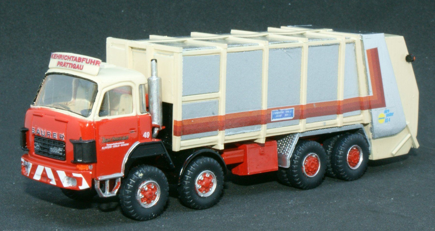 Roskopf Modellini d'auto: 1:87 Saurer  Kerichtwagen Ochsner Hartmann – Nuovo (secondo la descrizione) da Wila venduto da pedro015 1