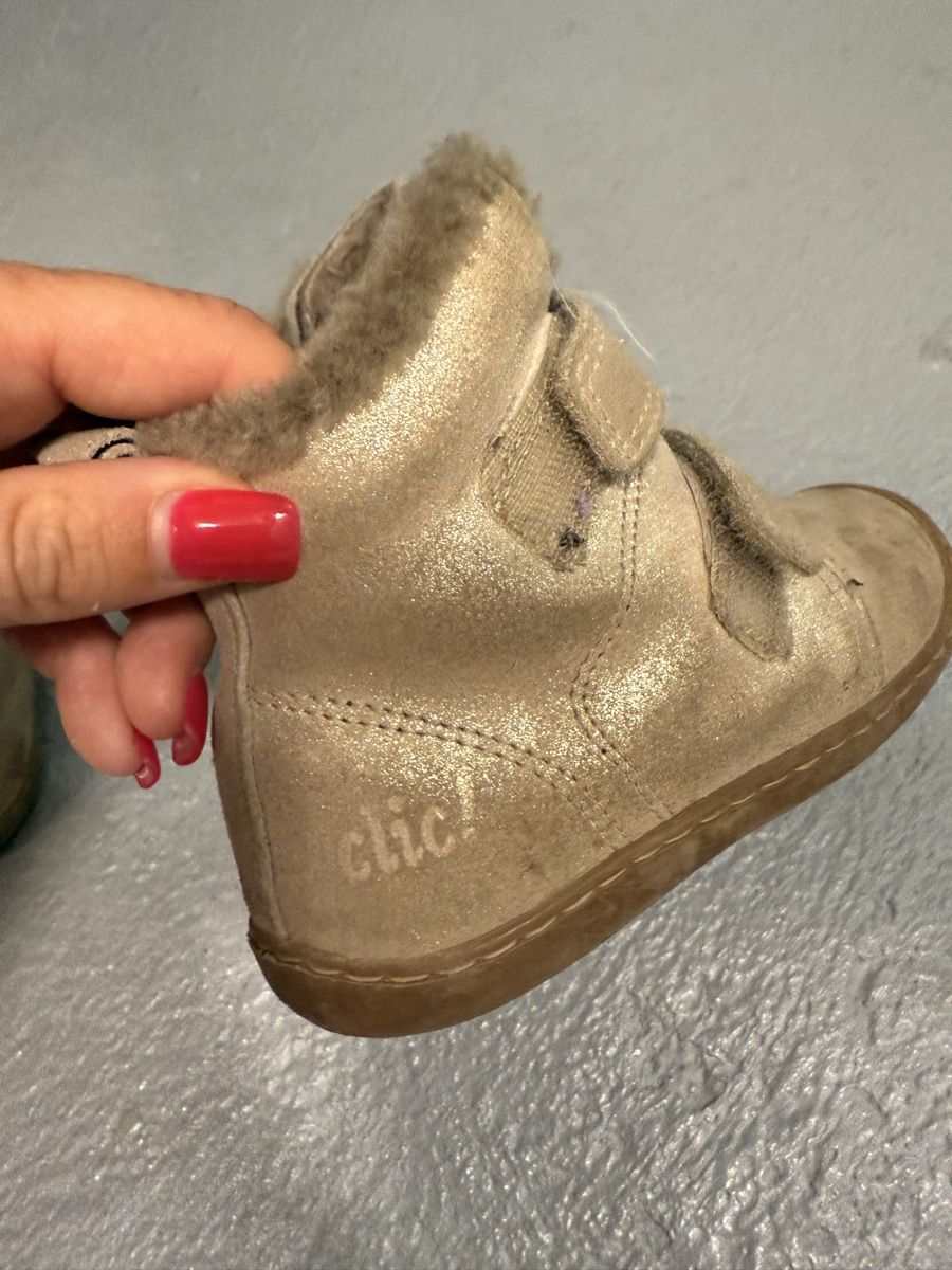 Scarpe per ragazzi: Winterschuhe Clic Gr 22 Lammfell – Usato da Illnau venduto da DuNa 2