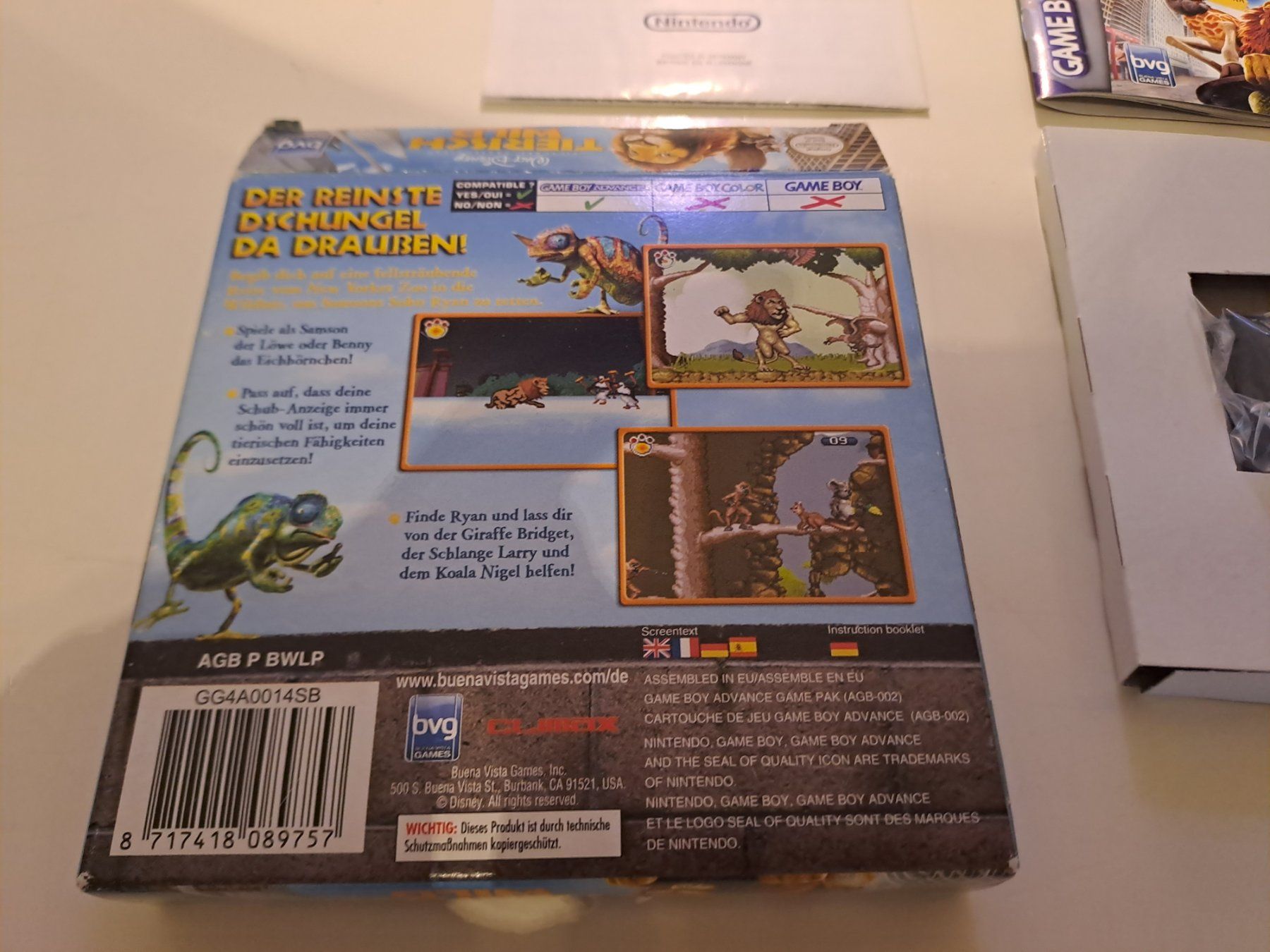 Nintendo Giochi: Tierisch Wild Game Boy Advance OVP Nintendo – Usato da Aarau venduto da Kaesekuchen2000 7