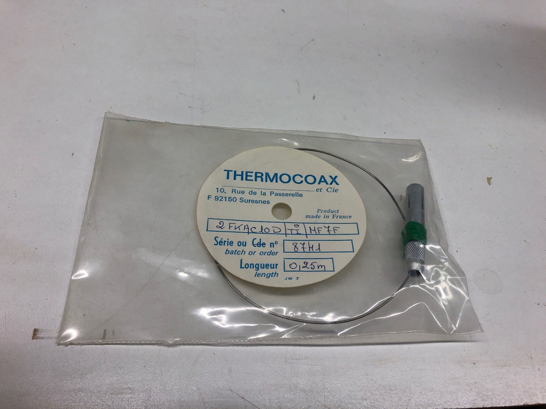 Tutti gli attrezzi: Thermocoax / Heizdraht oder Temperatursensor – Nuovo e nell'imballaggio originale da Dübendorf venduto da voojagig