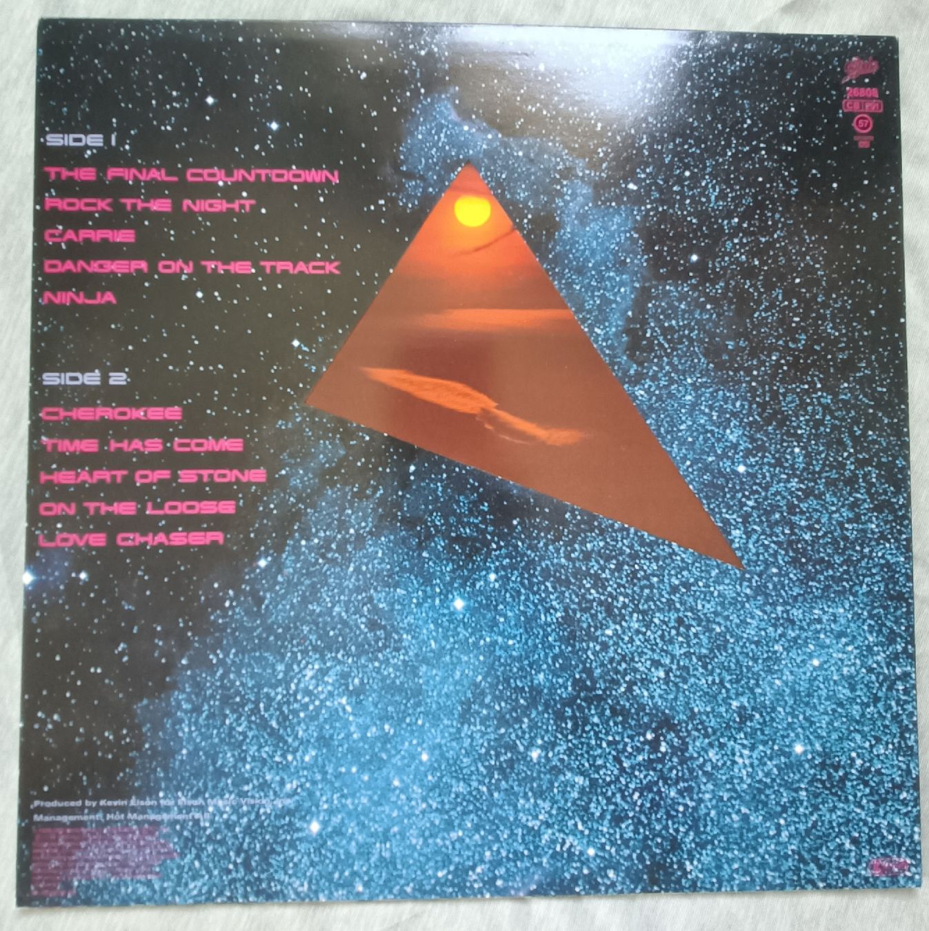 Vinyles: EUROPE - The Final Countdown LP – D'occasion à Luzern par cryptonic79 1
