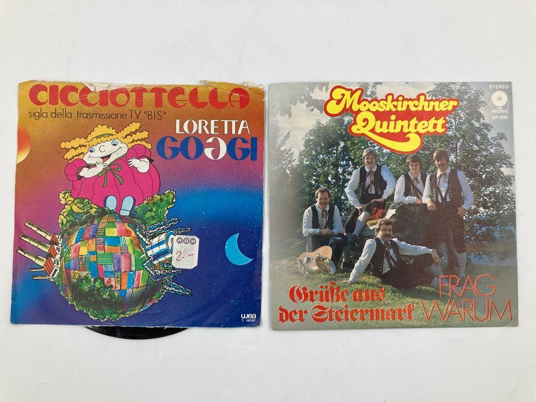 Dischi in vinile: SCHALLPLATTEN | Singles | Diverse | 149 Stück – Usato da Wittenbach venduto da Restwert_St-Gallen 4