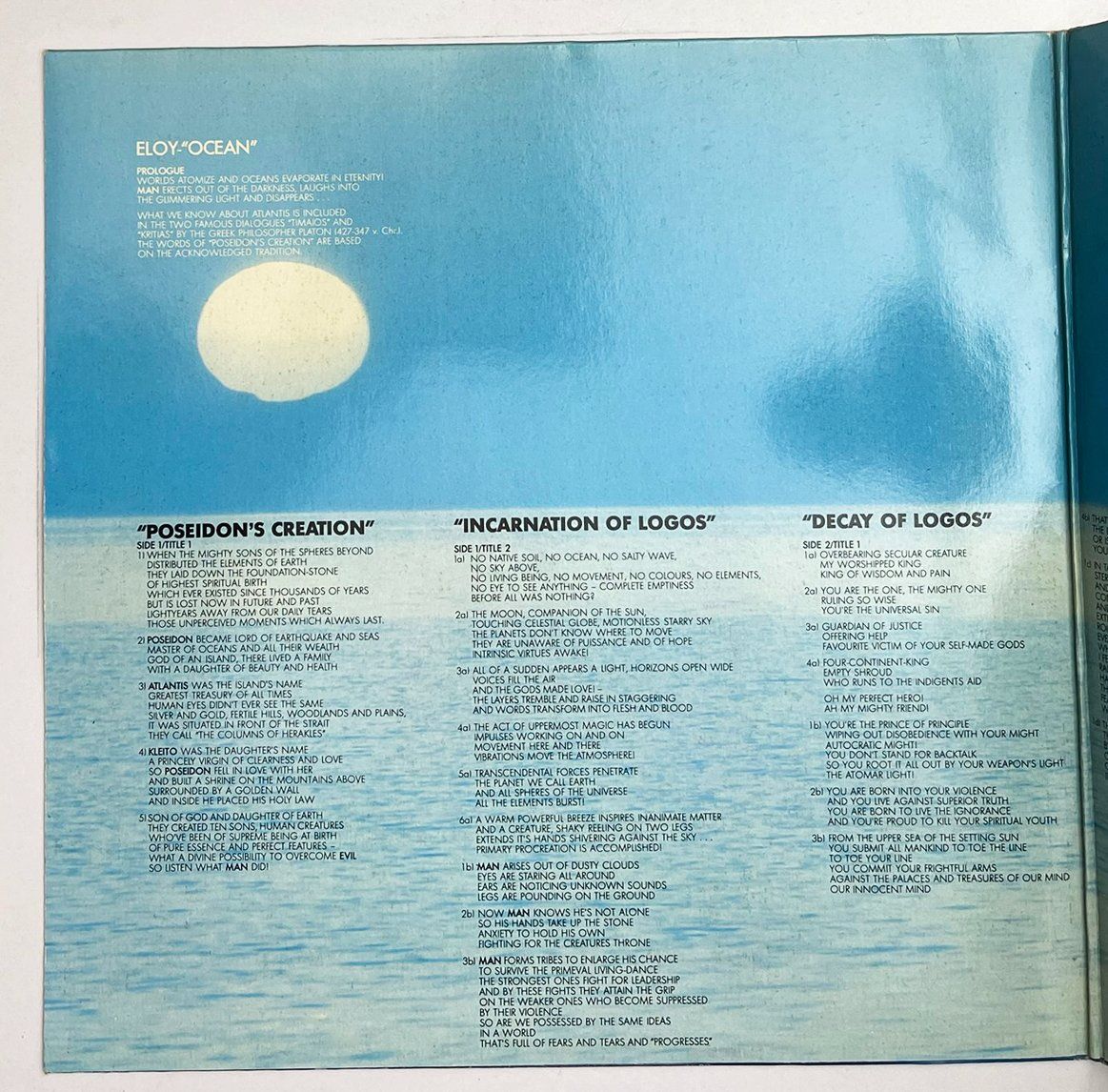 Dischi in vinile: LP: ELOY - Ocean – Usato da Frenkendorf venduto da Yard-Sale-2000 1