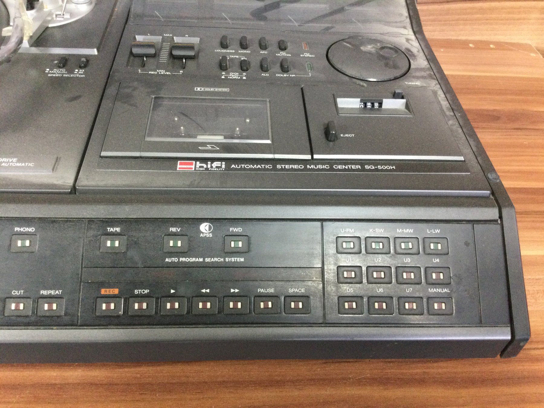 Sharp Systèmes audio & multimédias: Defektes Sharp SG-500H Automatic Stereo Music Center – D'occasion à Wangen SZ par kuriosum12 5