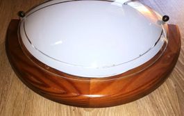 Wandlampe Form Halbmond
