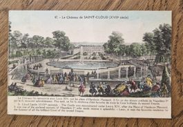 Le Château de Saint-Cloud Paris 1924 n. Riehen zu Dr. A.Baur