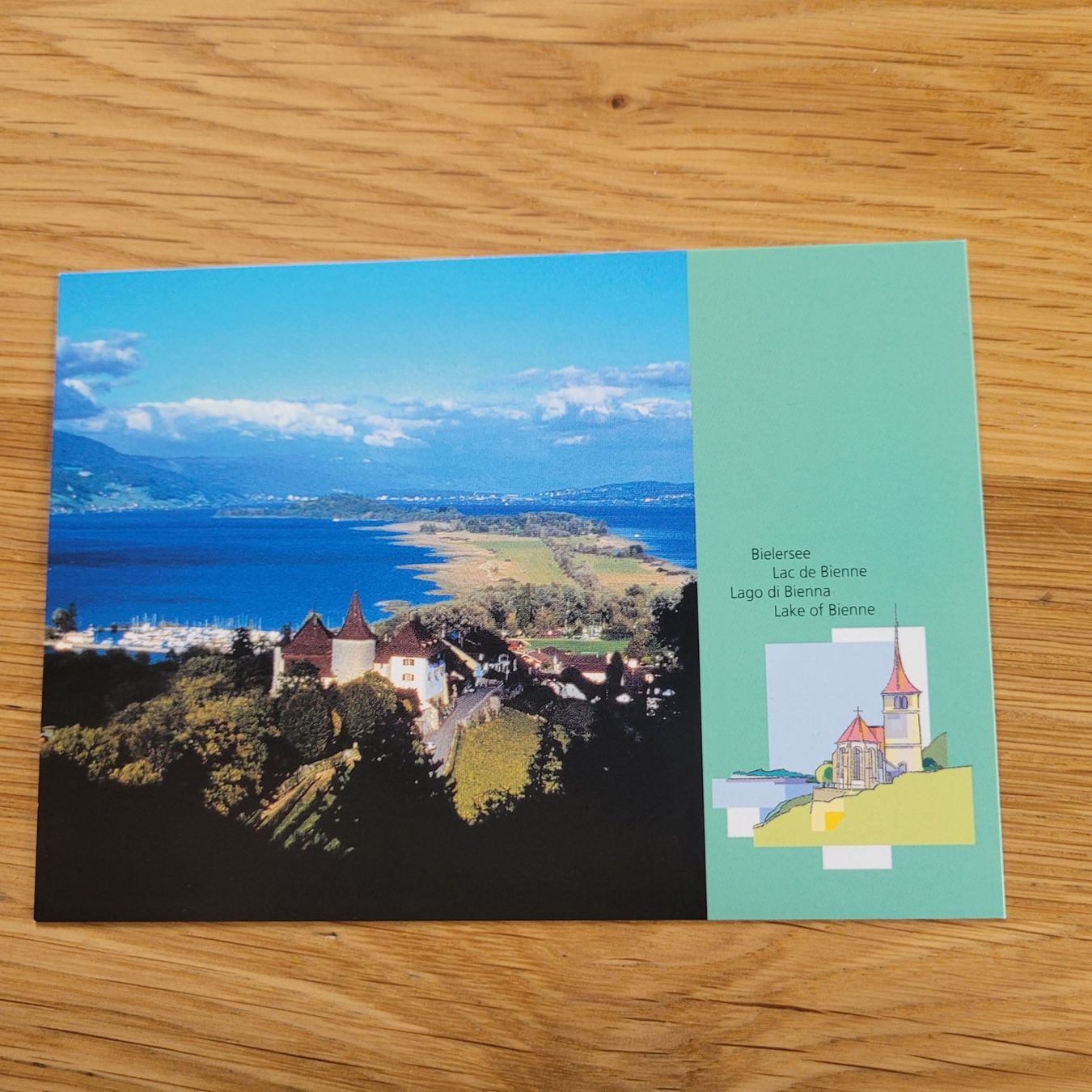 Cartoline postali: GS Karte Biel Bienne 2002 – Usato da Biel/Bienne venduto da Destockweb 1
