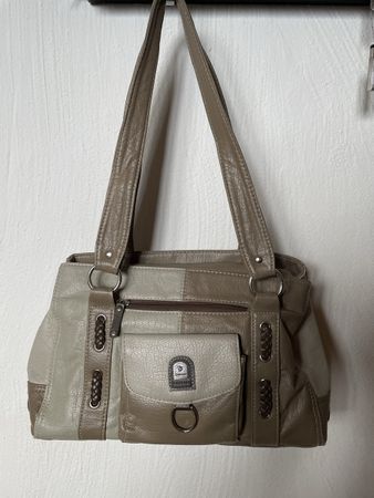 Handtasche Phoenix beige braun viele Fächer guter Zustand