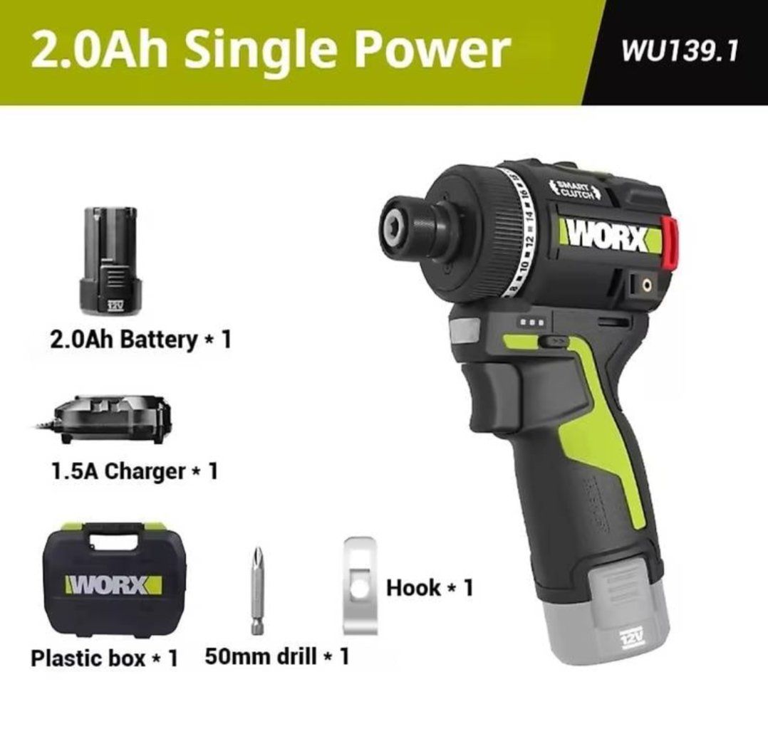 Worx Perceuses: Worx WU139 Komplett-Set! – Neuf (Voir description) à Thun par thierry1991