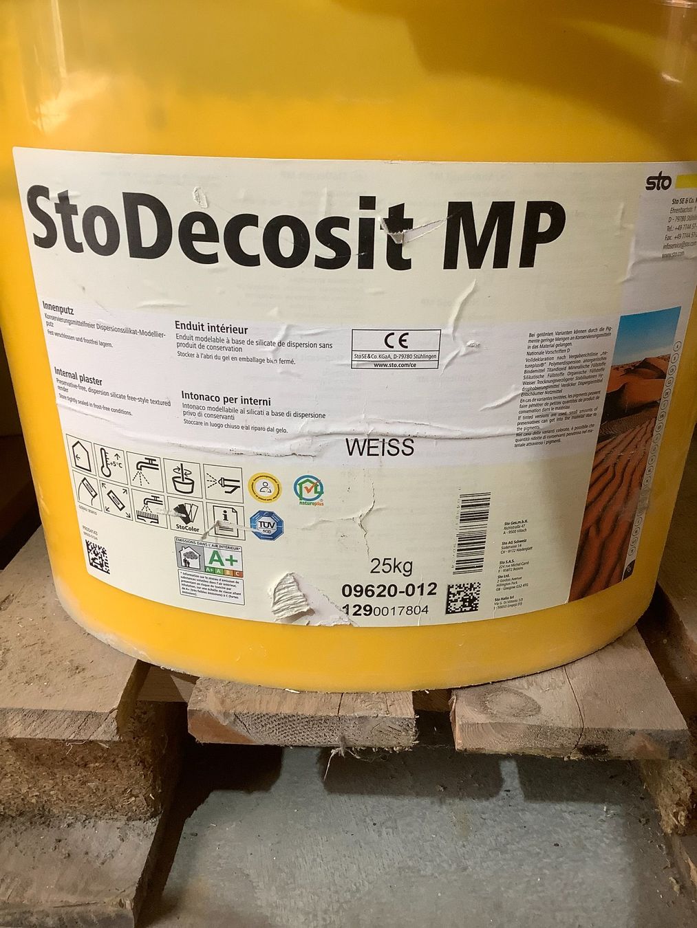 Plaketten & Abzeichen: StoDecosit MP Innenputz Weiss – Neu und originalverpackt aus Signau von den_fh9z