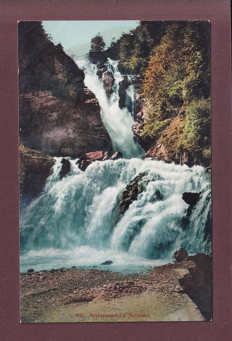 Cartes postales: REICHENBACHFALL bei Meiringen - 1907 – D'occasion à Pully par nicecards
