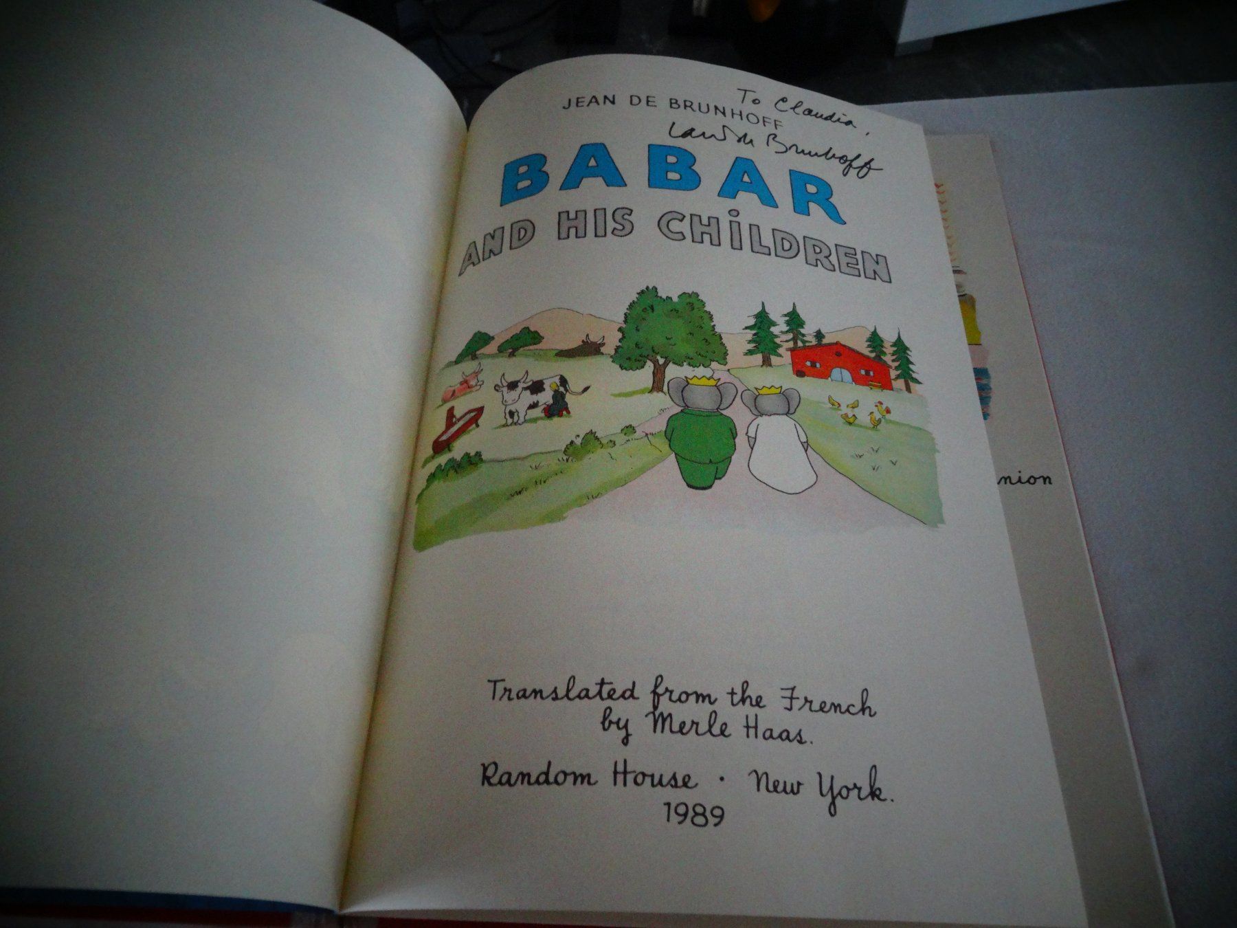 Libri: Babar and His Children  Brunhoff – Usato da Neerach venduto da jenny062 2
