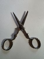antike feine Schere 11 cm