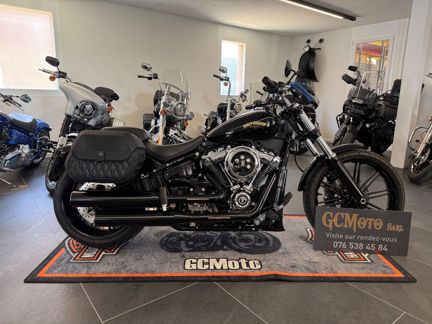Harley-Davidson Chopper: Harley Davidson Breakout 107 35kW LEASING POSSIBLE – Usato da Echallens venduto da HD90 3
