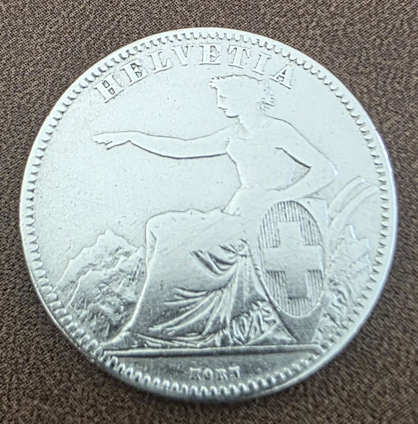 Tutti le monete: 2 Fr. 1860 - super erhaltung – Usato da Niederuzwil venduto da 262305