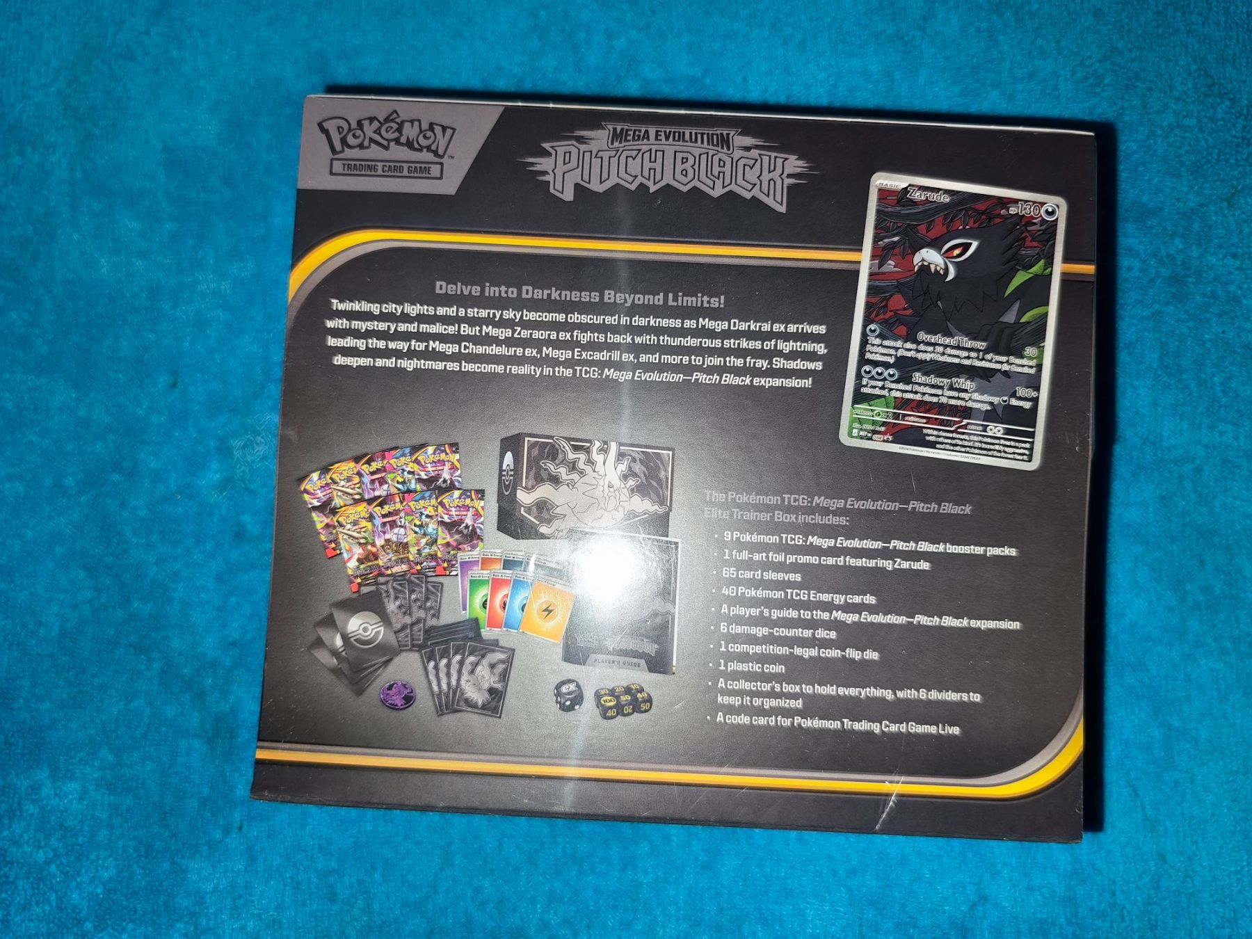 Pokémon Sammelbilder & Trading cards: Pitch black elite trainer box – Neu und originalverpackt aus Dübendorf von Exory 2