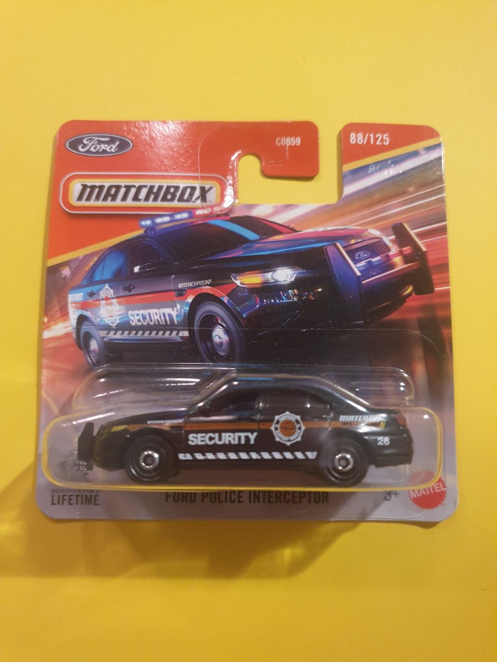 Matchbox Modellini d'auto: Matchbox FORD POLICE INTERCEPTOR – Nuovo e nell'imballaggio originale da Oftringen venduto da Rotor 1