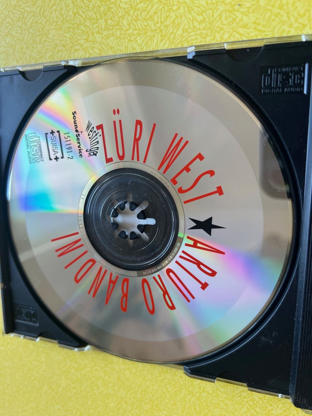 CD: Züri West Arturo Bandini CD – Usato da Pieterlen venduto da Plasticbox 1