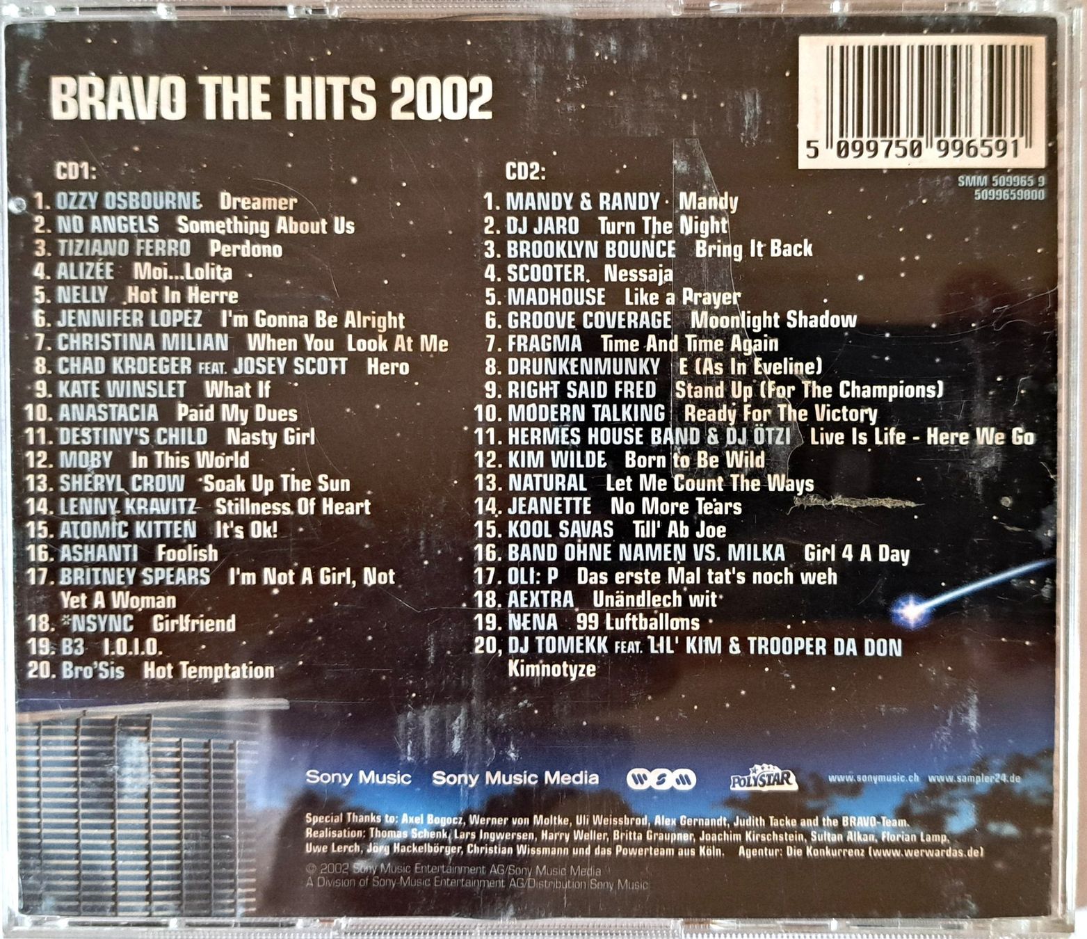 CDs: Bravo Hits 2002 Part1 – Gebraucht aus Tenniken von mik_6mxg 9