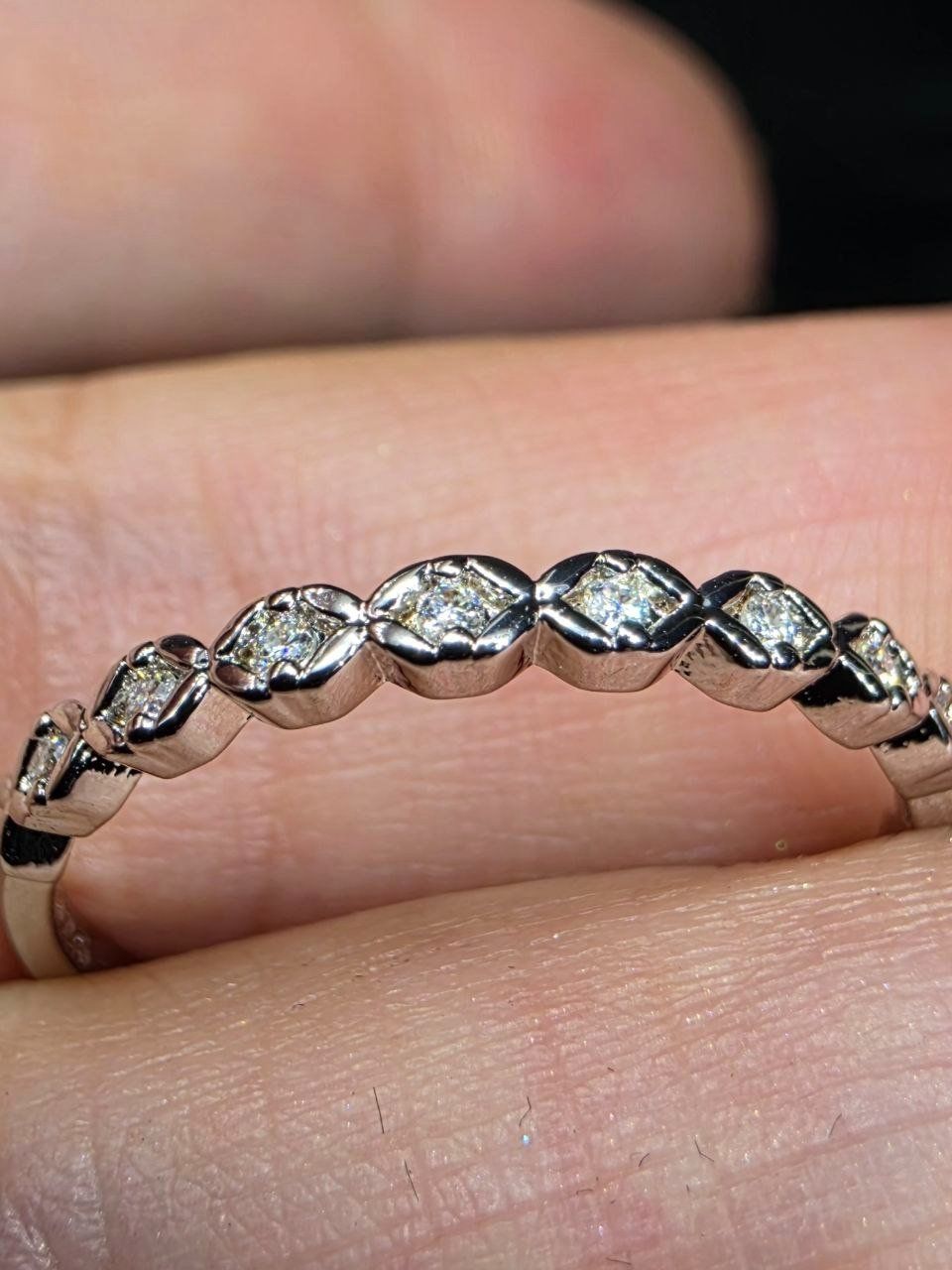 Ringe: Bague argent avec diamants de moissanite certifiés GRA – Neu und originalverpackt aus Reconvilier von Tsma67 8