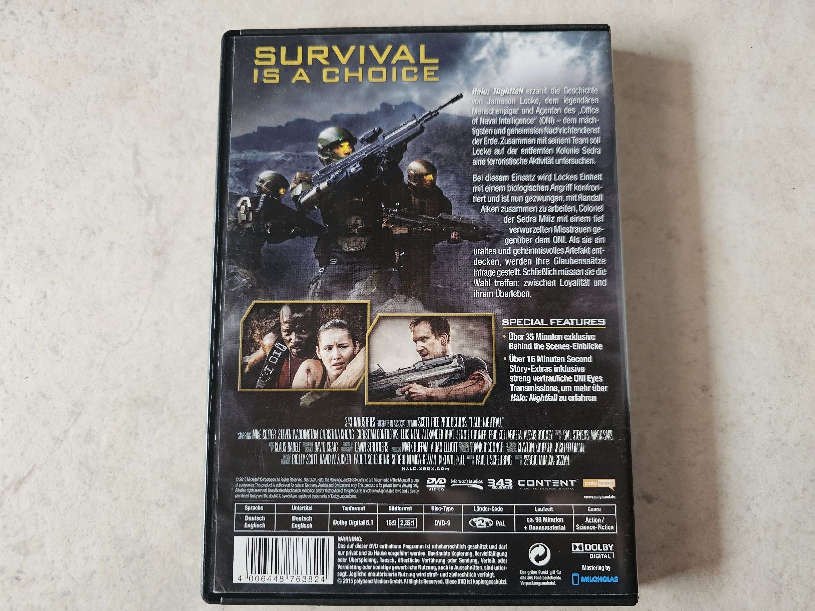 Tutti i DVDs: Halo  -  Nightfall – Usato da Schneisingen venduto da backstore24 1