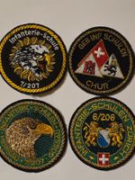 4x Armee Abzeichen Badge Infanterie Schulen