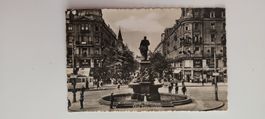 Zürich Bahnhofplatz, Alfred Escher-Denkmal, ca. 1942
