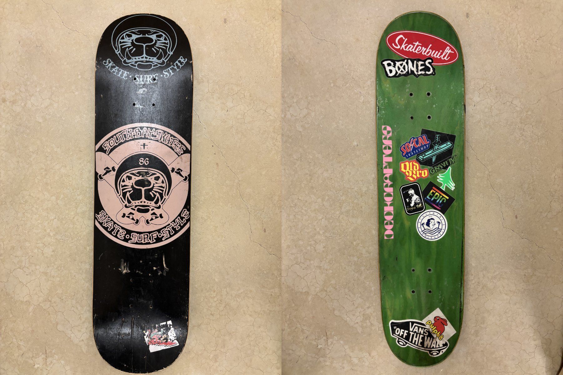 Skateboards: 9 skateboards utilisés, rares, classiques, ... – Usato da Crans VD venduto da AlainScott 5