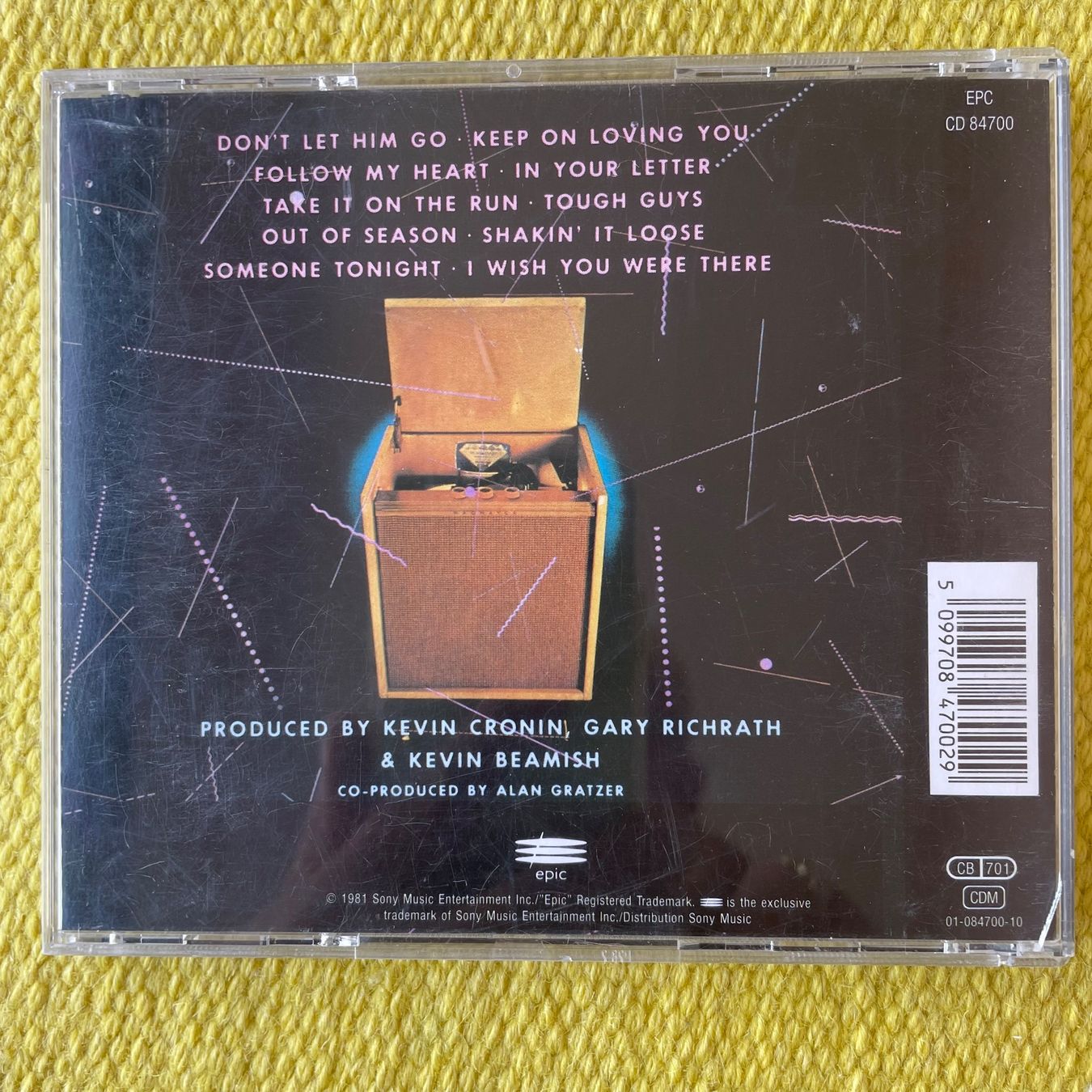 CD: REO SPEEDWAGON-HI INFIDELITY81 – Usato da Rorschacherberg venduto da CD-Roli 1