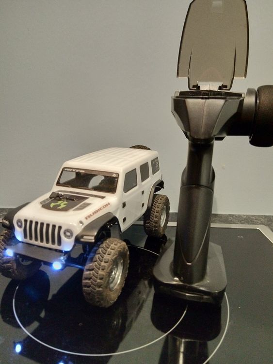 Specchietti Retrovisori Di Simulazione Per Axial Jeep SCX-24 – Nero – Montaggio Auto RC