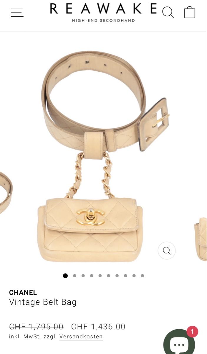 Chanel Borse da donna: Chanel vintage belt bag – Usato da Stäfa venduto da Nicole093 8