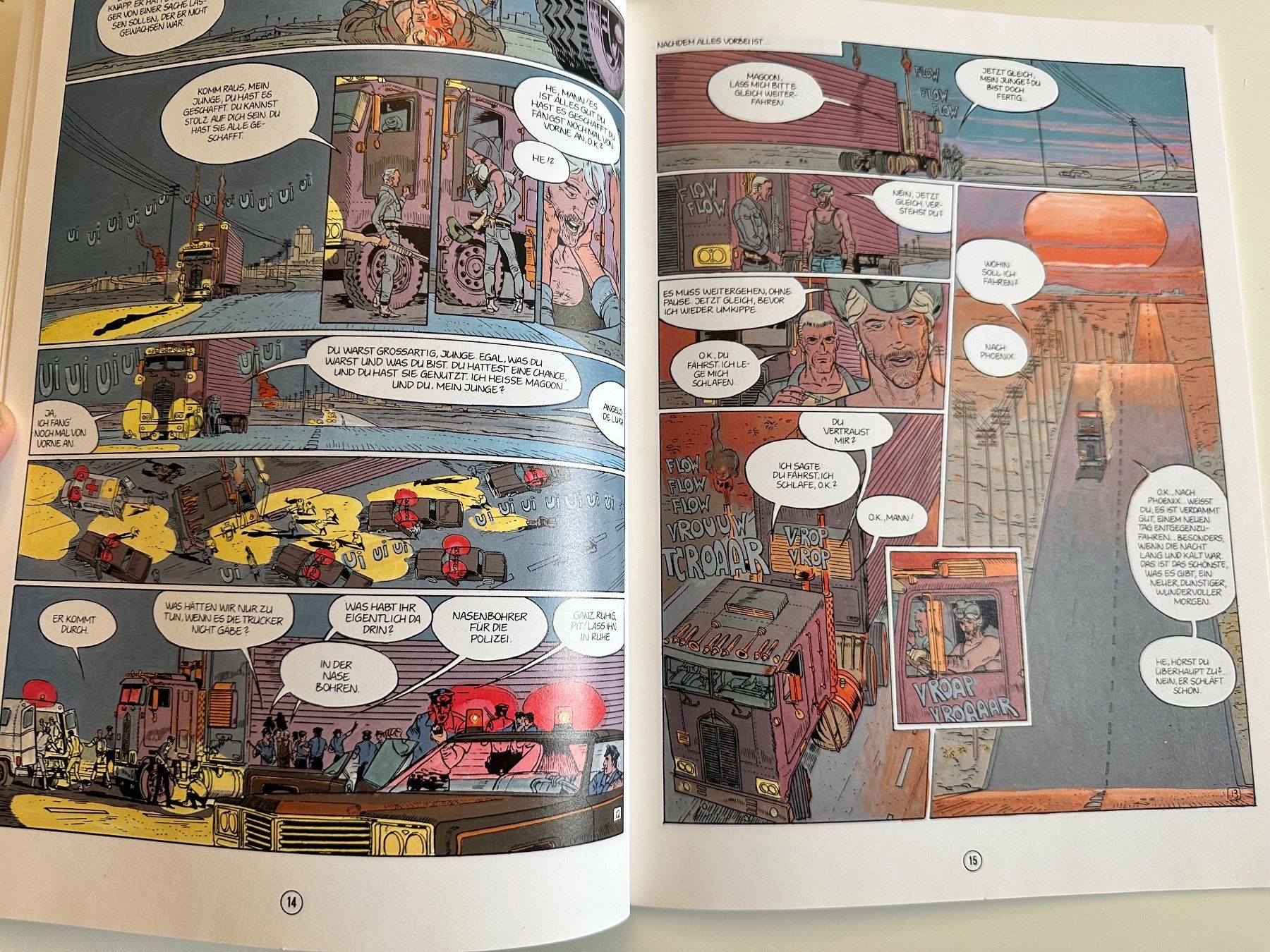 Fumetti: DIE GROSSEN ABENTEUER COMICS 4 - TRUCKER - SOFTCOVER – Usato da Münsingen venduto da Ganjam 5
