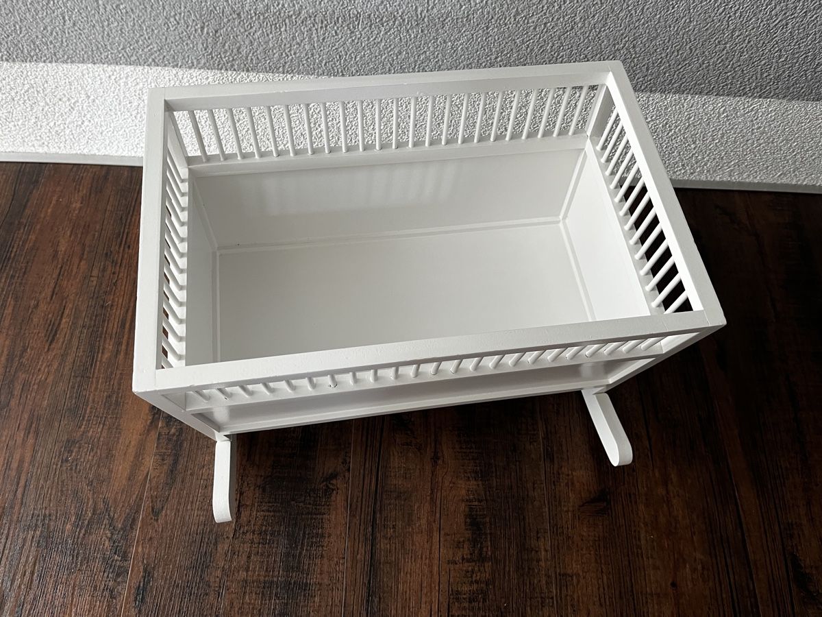 Giocattoli: Puppen Bett Schaukelbett weiss – Usato da Werdenberg venduto da sunbo 3