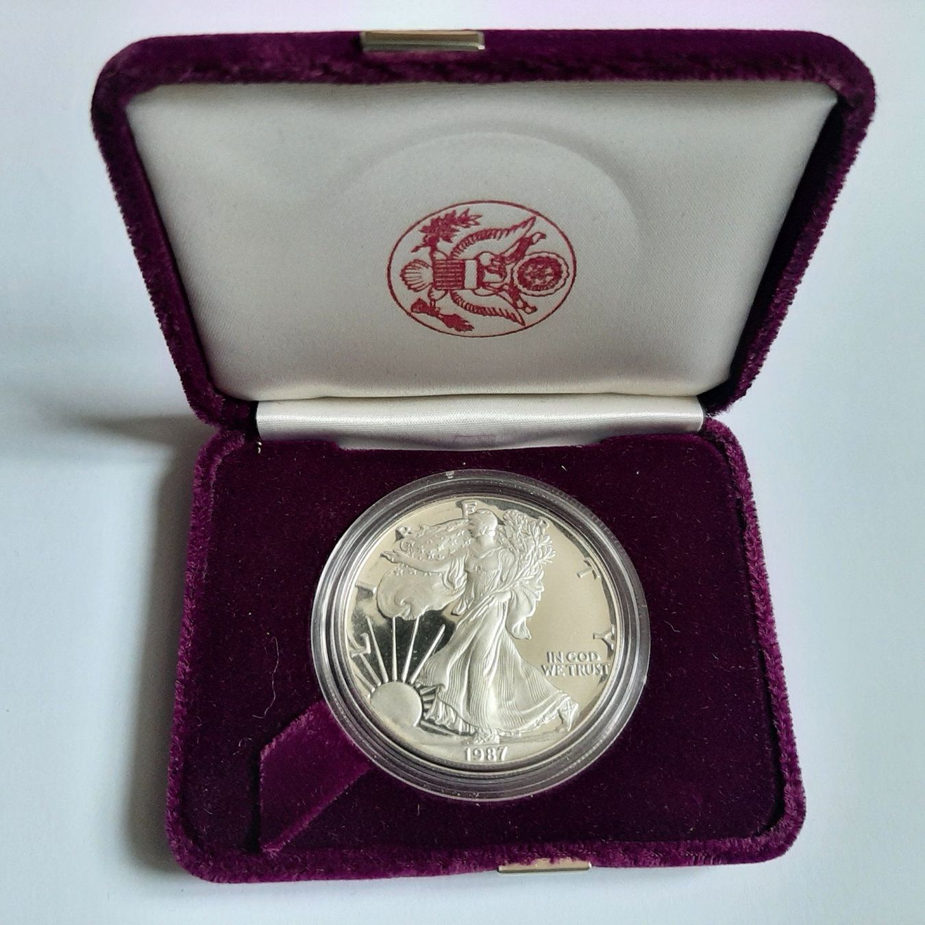 Toutes les monnaies: 1 Ounce American Eagle Proof in Original Box – Neuf avec emballage d'origine à Carouge GE par cecob0909