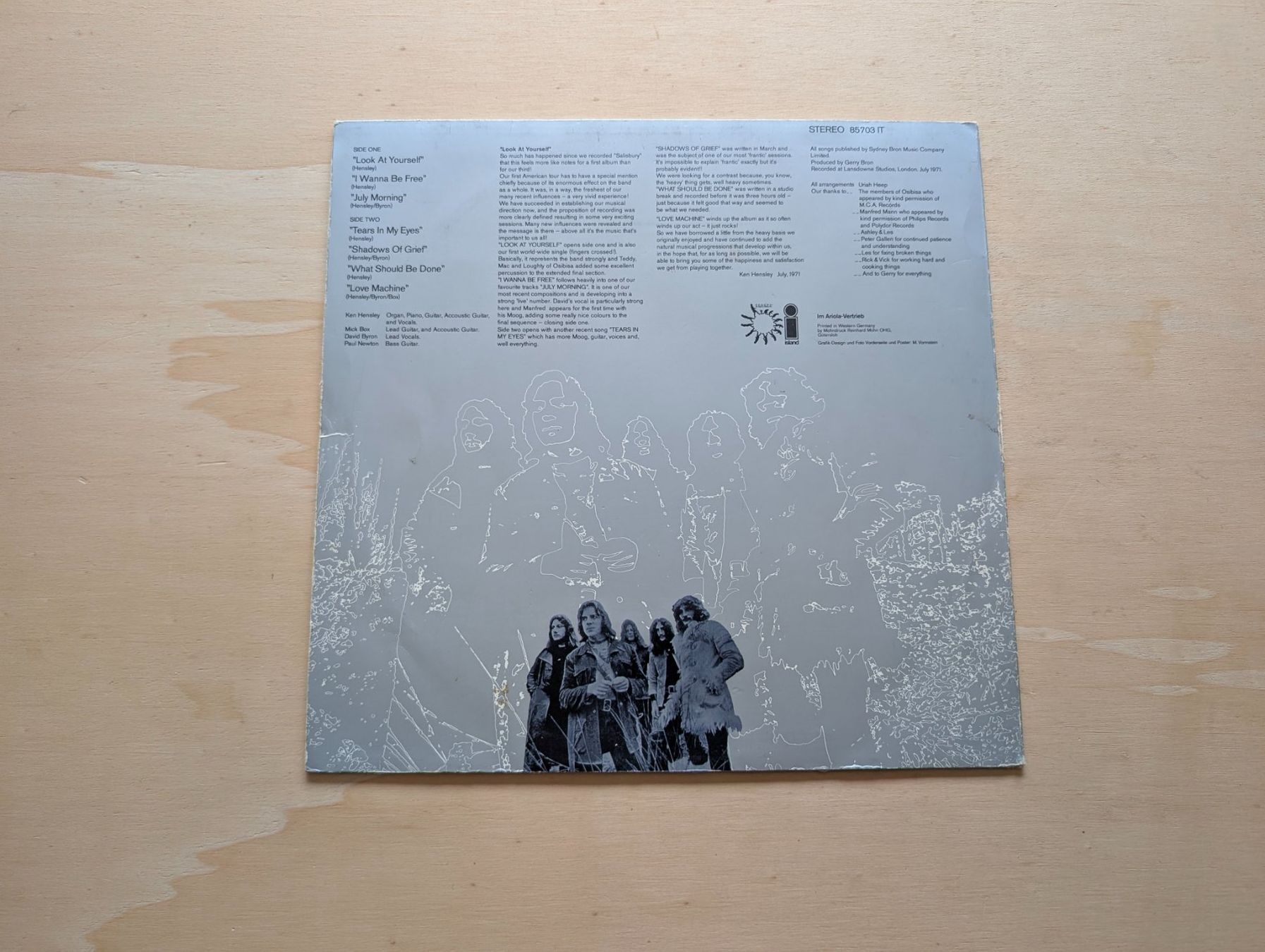 Vinyles: Uriah Heep - Look At  Yourself   D 71 – D'occasion à Ebikon par soundundvielfalt 1