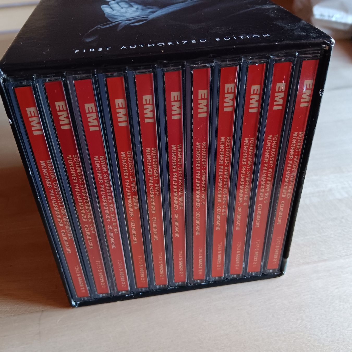 CD: Sergiu Celibidache Münchner Philharmoniker Box 11 CDs – Usato da Chur venduto da chr_b2cn 4