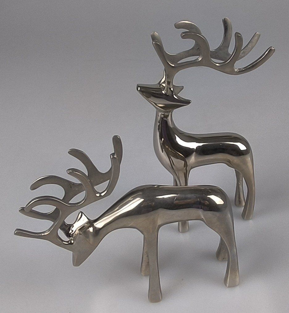 Figuren: Hirsch-Duo Dasher & Dancer – Gebraucht aus Rüti ZH von Restwert_Rueti_ZH 2