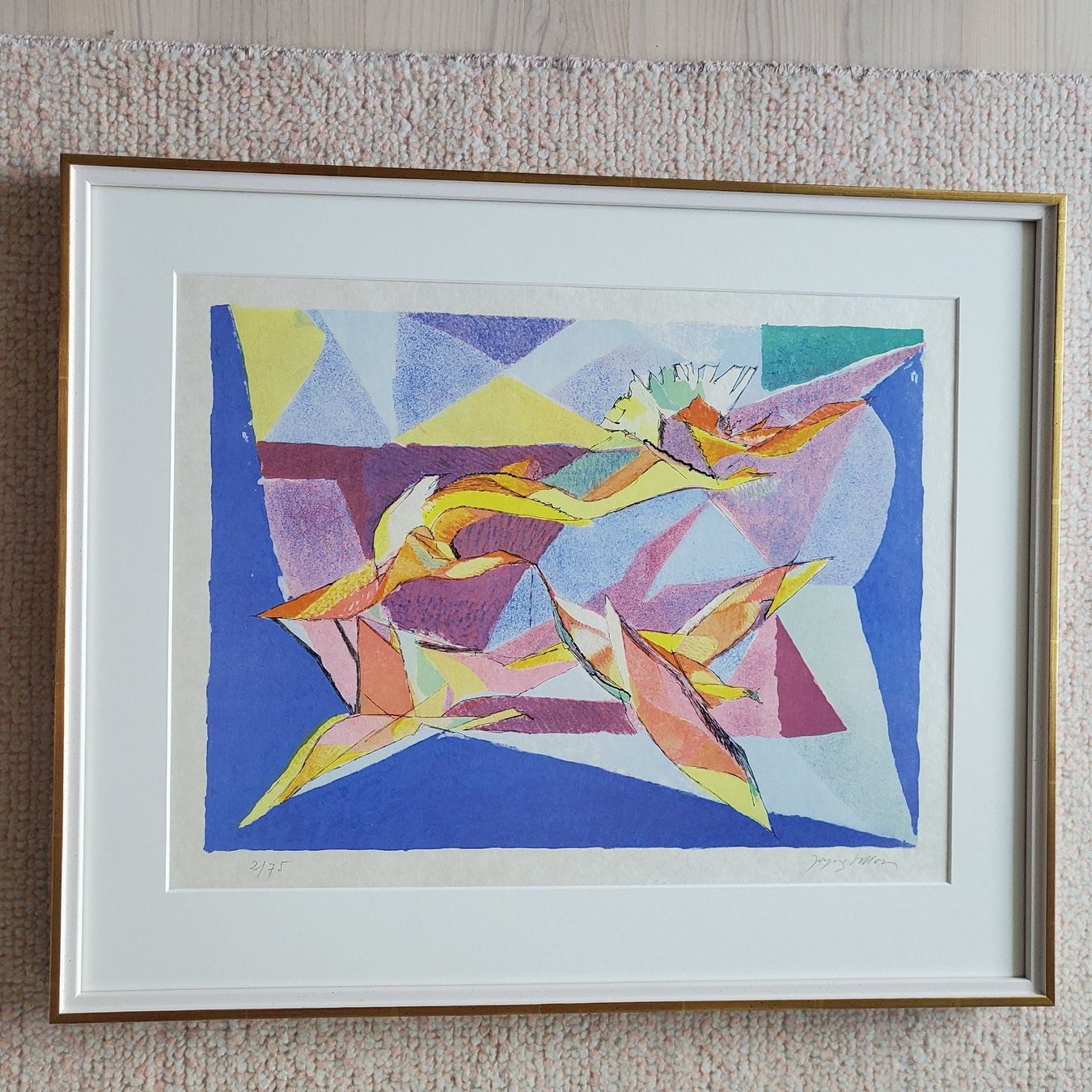 Grafiken & Lithographien: Jacques Villon, alias Gaston Duchamp, Farb-Litho,  handsig. – Gebraucht aus Füllinsdorf von havi4