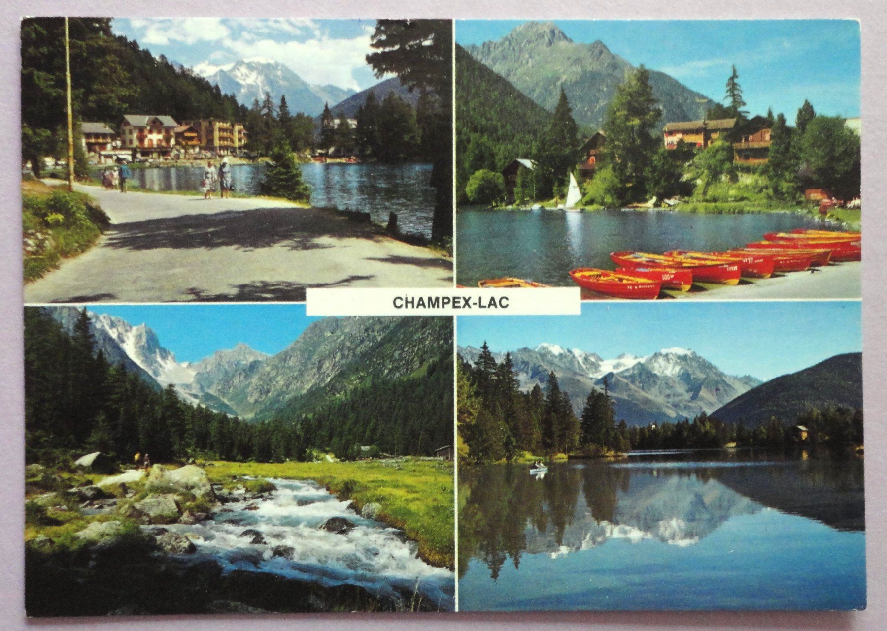 Cartoline postali: Champex-Lac – Usato da Fétigny venduto da Billy2miny