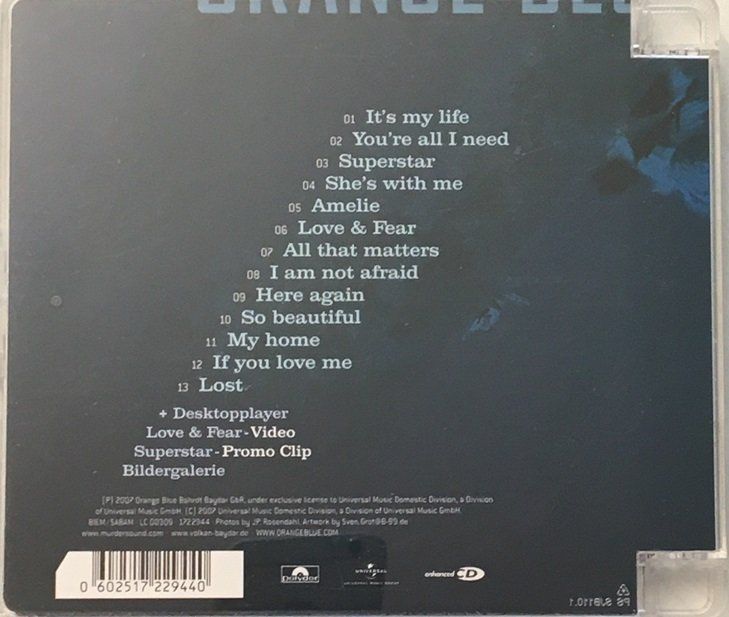 CD: Orange Blue - Superstar – Usato da Grüningen venduto da azulgris 1